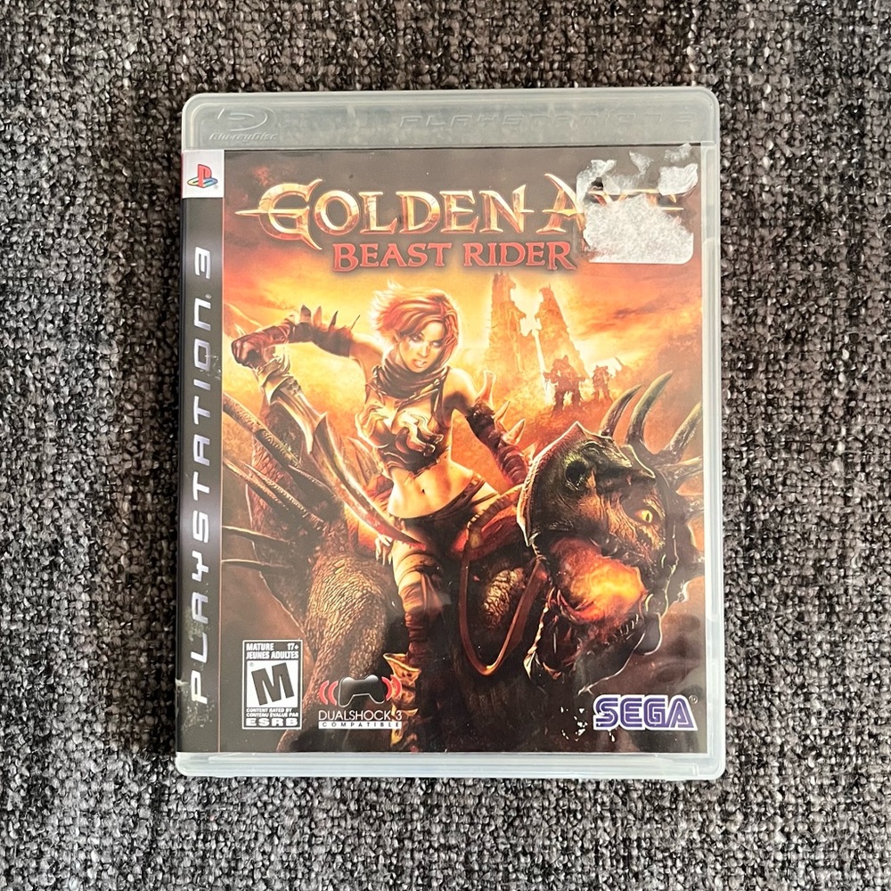 Golden‎ Axe Beast Rider Sony Playstation 3 PS3 Game Complete CIB
